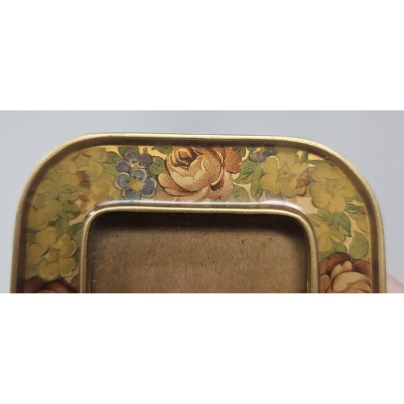 Vintage The Bucklers Inc 5th Ave NY Enamel Picture Photo Frame Swivel Back Heavy - Picture 16 of 16